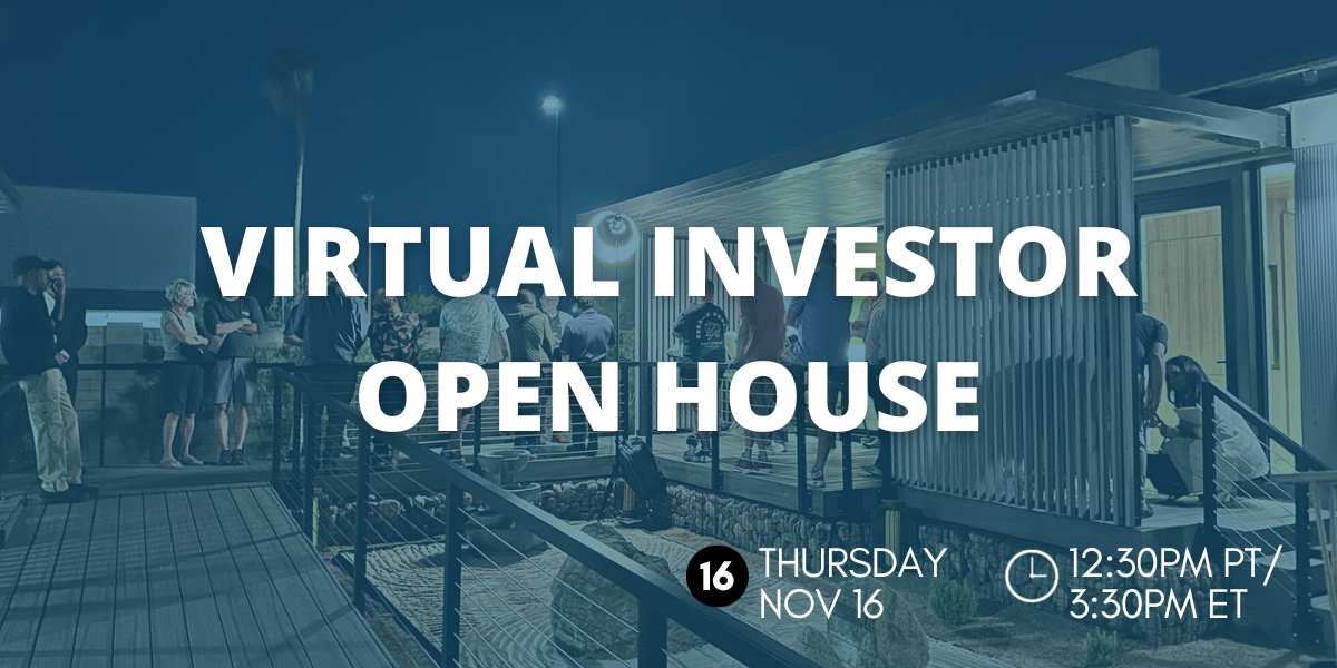 ZenniHome Virtual Open House Webinar